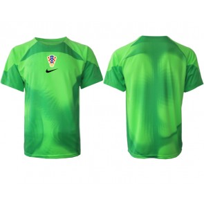 Croatia Goalkeeper Replica Home Stadium Shirt World Cup 2022 Short Sleeve